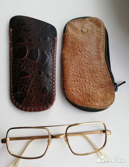 Оправа, чехлы для очков кожа