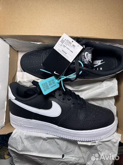 Кроссовки Nike air force 1 low black and white