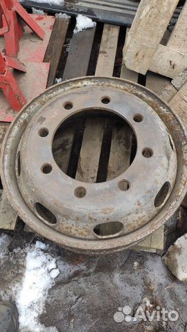 Диск R19.5x6.75 на Mersedes Lemmerz