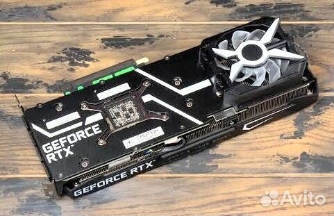 Мощная игровая видеокарта GeForce RTX GTX и Radeon