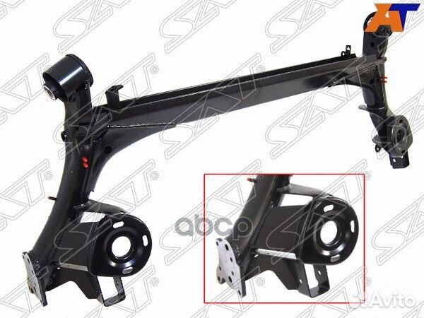 Балка задняя VW polo 12/skoda rapid 13- (под д