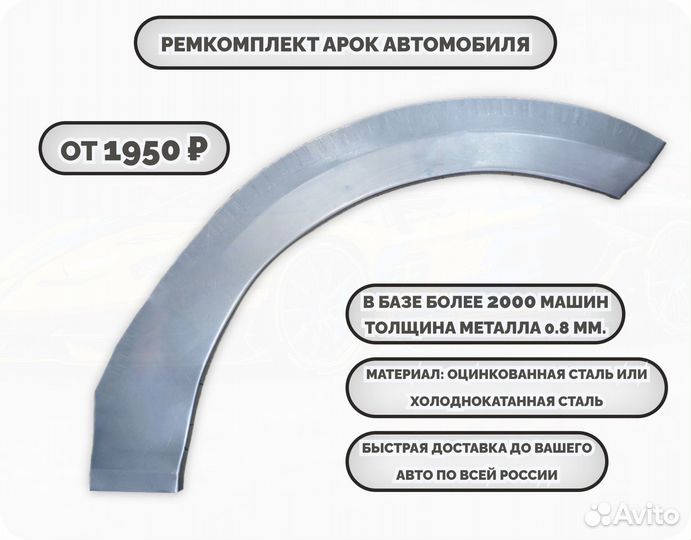 Ремонтные арки на автомобиль