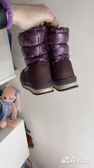 Зимние сапоги на девочку
