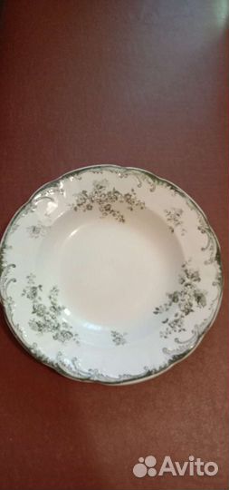Тарелка Кузнецова фарфор