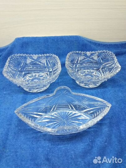 Хрустальная конфетница