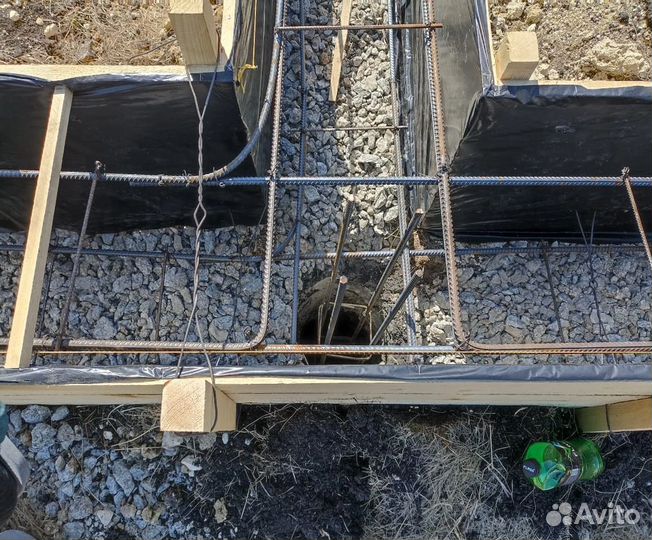 Фундамент, бетон, бригада строителей с гарантией