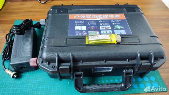 Аккумулятор тяговый 12V 100Ач для лодки, кемпера