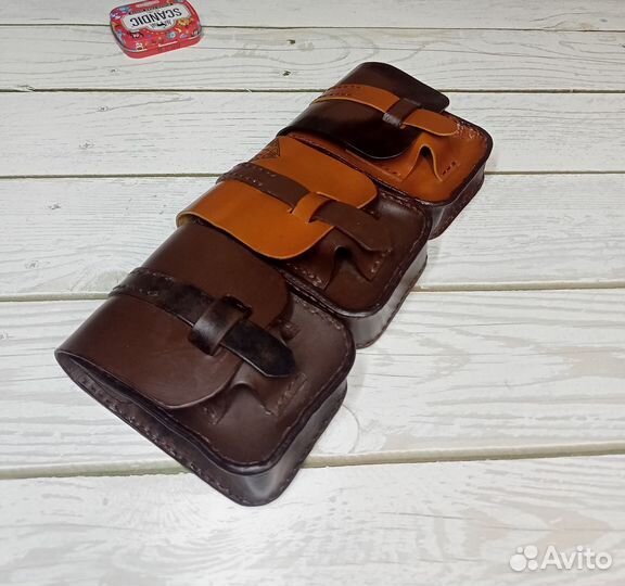 Сумки, кошельки из кожи для мужчин