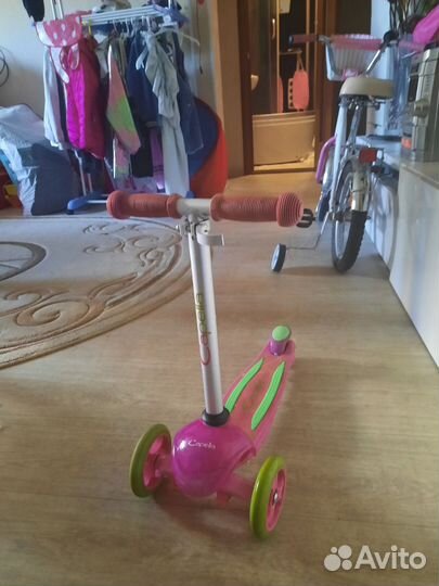 Самокат детский трехколесный