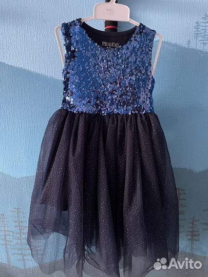 Платье праздничное для девочки 92-98