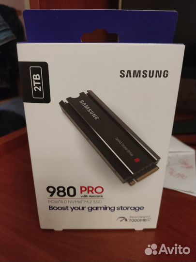 SSD Samsung 980 PRO 2 Tb с радиатором (Корея)