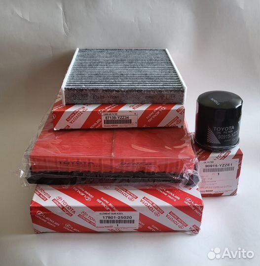 Фильтра на Toyota Camry
