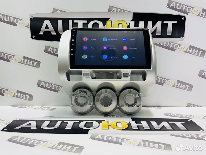 Магнитола андроид 2+32 Honda Jazz Fit 2001 - 2009