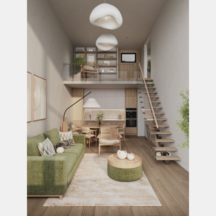 Квартира-студия, 23,7 м², 2/4 эт.