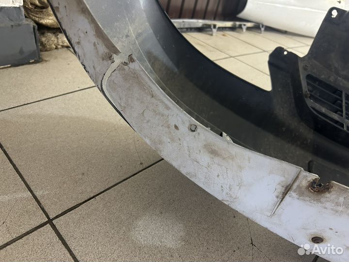 Бампер и два передних крыла приора