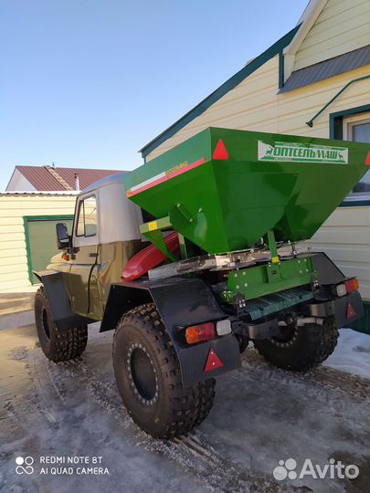 Разбрасывание удобрений (УАЗ, Туман 1-2)