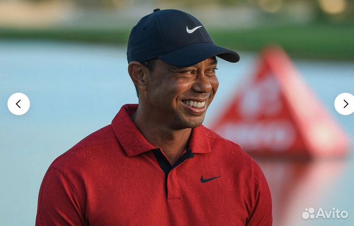 Nike x Tiger Woods L 2023 поло технологичное джерс