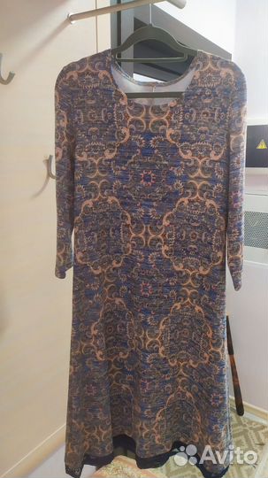 Платье трикотажное женское 48