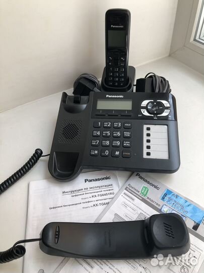 Стационарный телефон Panasonic kx tg 6551