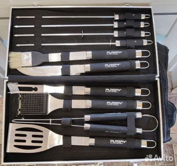 Набор для барбекю в кейсе