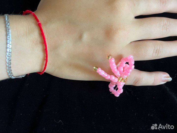 Колечки из бисера