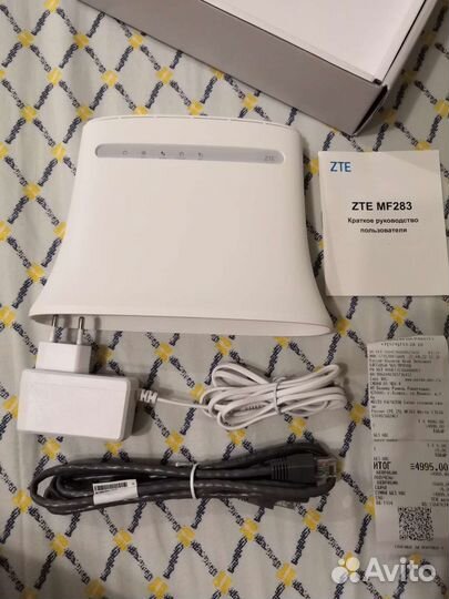 Роутер 3G/4G-WiFi ZTE MF283