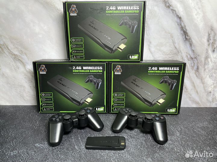 Игровая приставка game stick 64gb новая