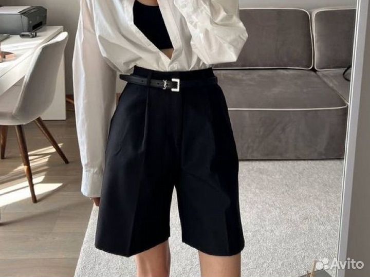 Шорты бермуды женские 42 44 befree xs s черные