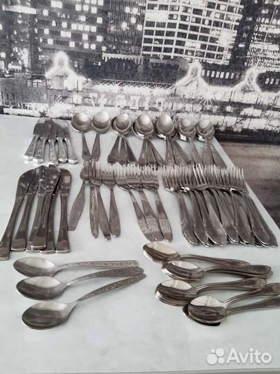 Столовые приборы СССР из нержавейки