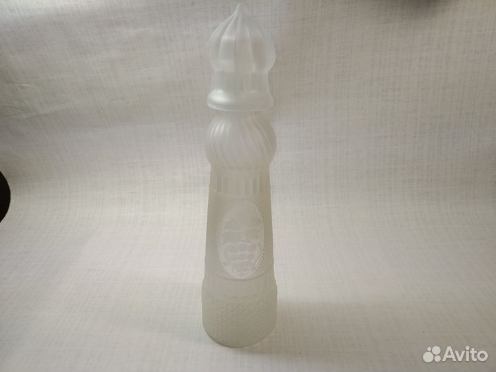 Штоф-бутылка с крышкой стопкой/ Гусь хрустальный