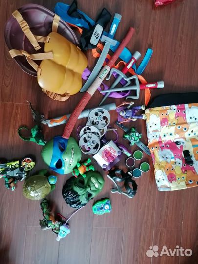Детские игрушки пакетом для мальчика