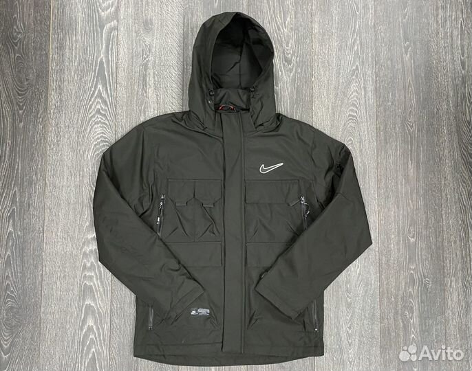 Парка Nike мужская черная куртка весна