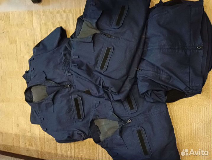 Офисная военная форма синяя