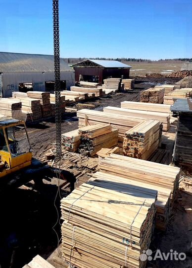 Доска обрезная 2 сорт 25х100x6 без посредников опт