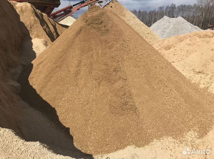 Песок речной от производителя