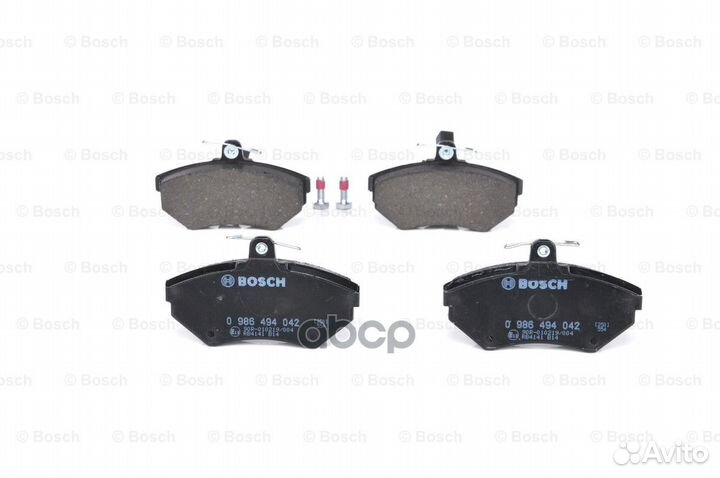 Колодки тормозные 0986494042 Bosch