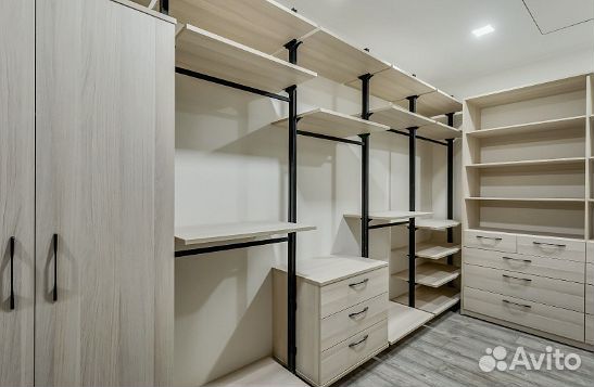 Гардеробные под ключ. Есть рассрочка