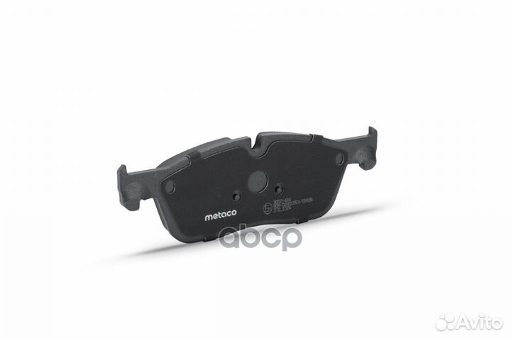 Колодки тормозные дисковые передние перед metaco