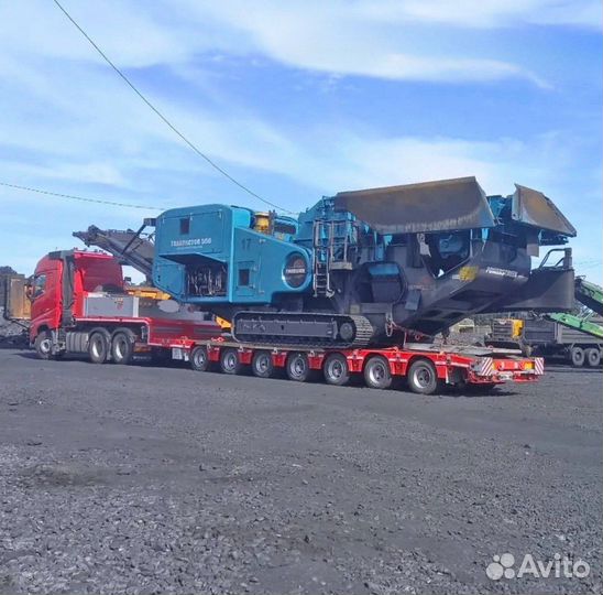 Трал перевозка негабаритных грузов