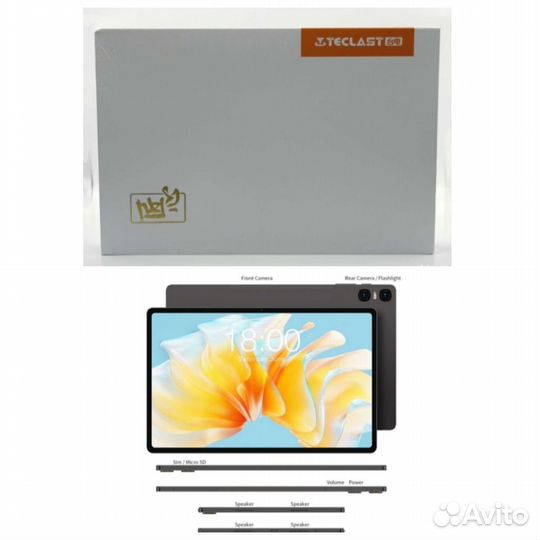 Новые 8/256 LTE/4G Teclast T40 Air (Unisoc T616)
