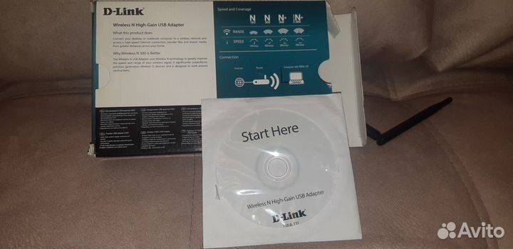 D-Link DWA-137. Беспроводной USB-адаптер N300