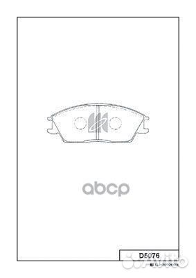 D5076-01 224 22 45022SA6N50 колодки дисковы