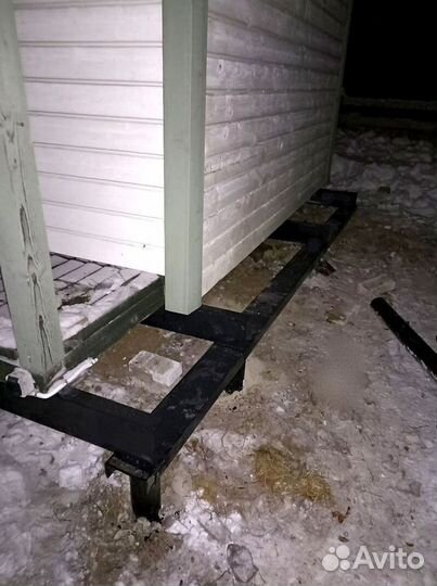 Винтовые сваи с монтажом