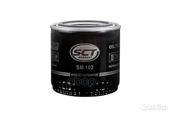 Фильтр масла 2101-07 SCT (SM102) SM102 SCT