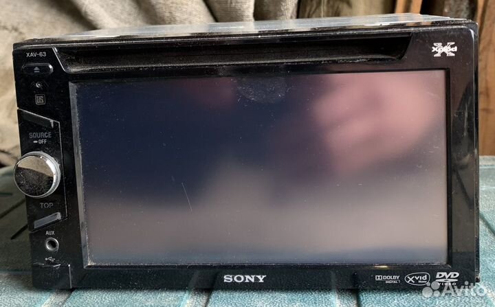 Магнитола sony xav-63