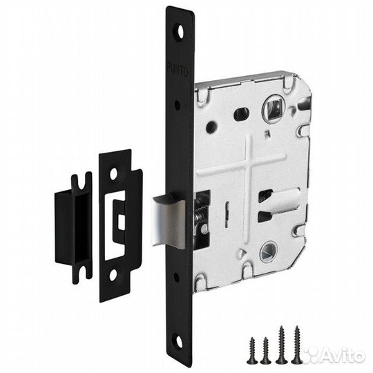 Защелка сантехническая punto L72-50 BL черный