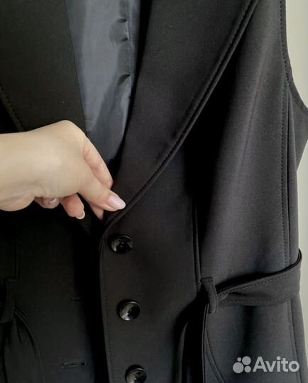 Жилет костюмный, женский