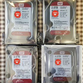 Жесткие диски WD Red 2/3/4TB