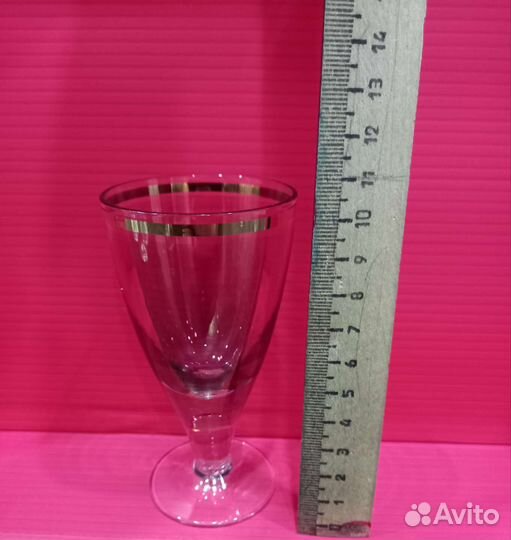 Стеклянные фужеры,рюмки,стопки,бокалы,стаканы СССР