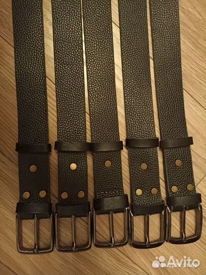 Ремни мужские из натуральной кожи